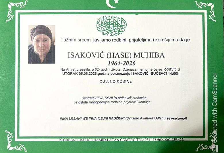 Isaković (Hase) Muhiba