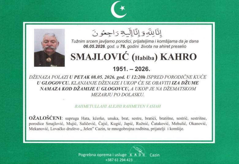 Smajlović (Habiba) Kahro