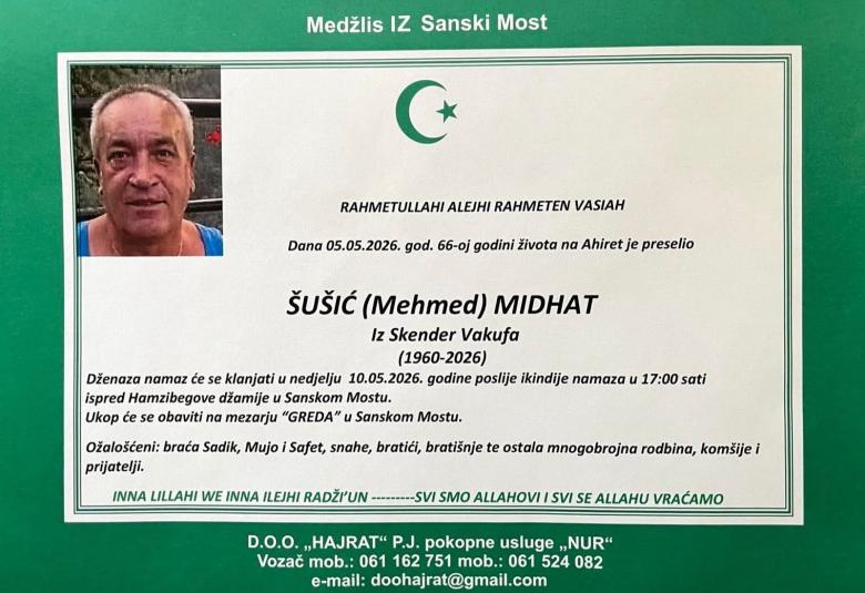 &Scaron;u&scaron;ić (Mehmed) Midhat