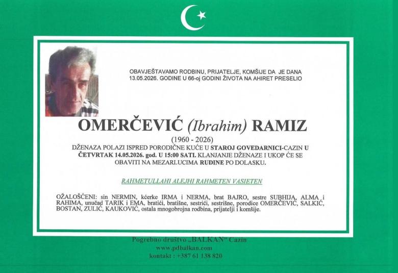 Omerčević (Ibrahim) Ramiz