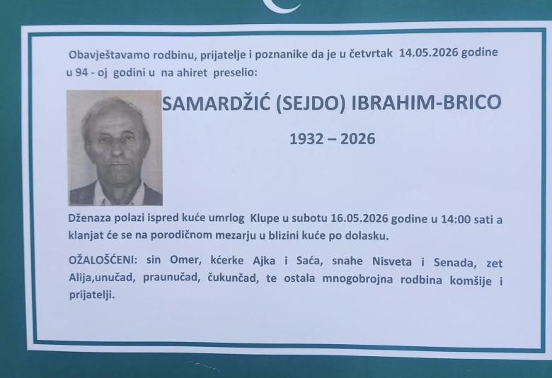 Samardžić (Sejdo) Ibrahim &ndash; Brico