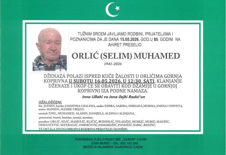 Orlić (Selim) Muhamed