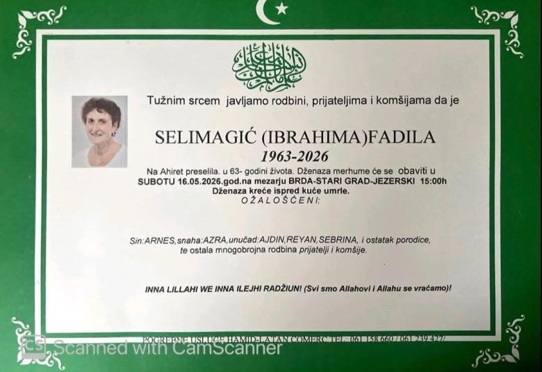 Selimagić (Ibrahima) Fadila