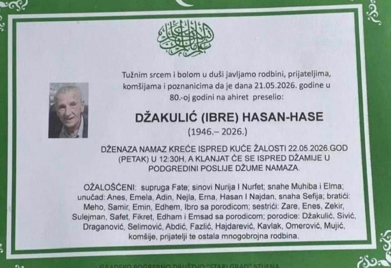 Džakulić (Ibre) Hasan-Hase