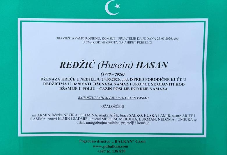 Redžić (Husein) Hasan