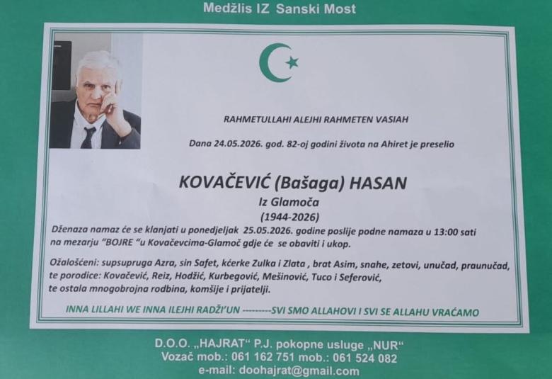 Kovačević (Ba&scaron;aga) Hasan