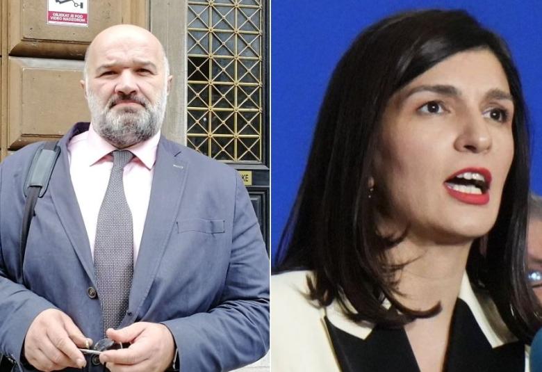 Senad Pećanin i Sabina Ćudić. Screenshot