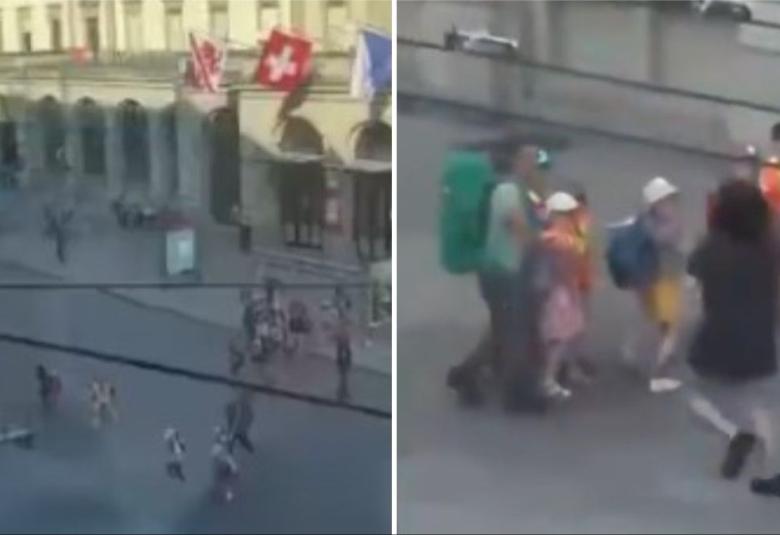 Snimak napadača. Platforma X