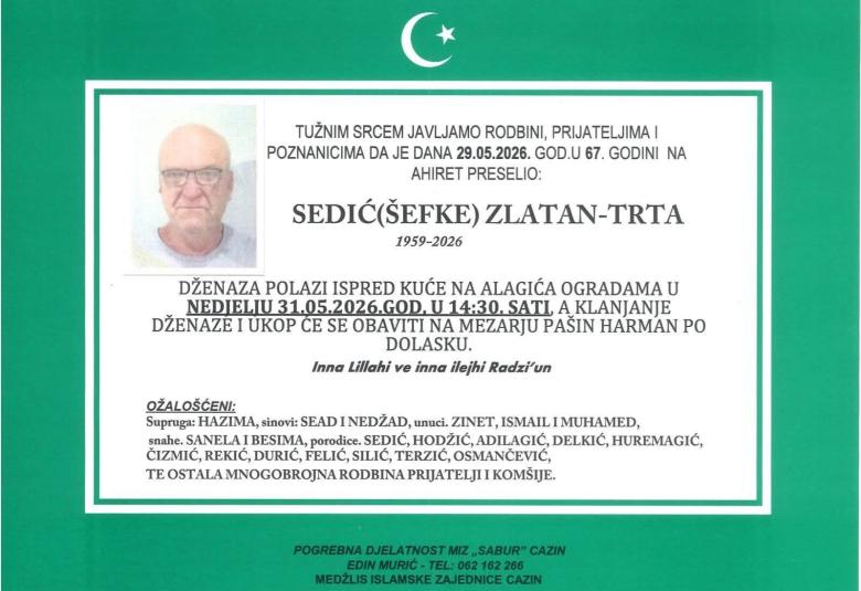 Sedić (&Scaron;efke) Zlatan &ndash; Trta