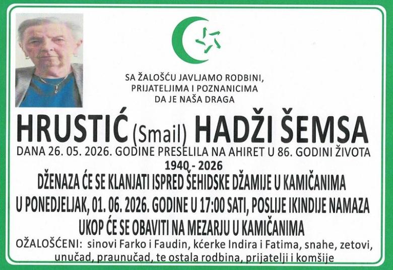 Hrustić (Smail) Hadži &Scaron;emsa