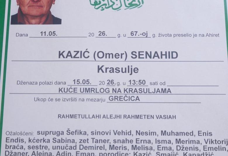 Kazić (Omer) Senahid