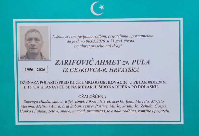 Zarifović Ahmet zv. Pula