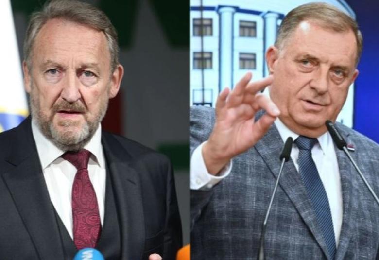 Bakir Izetbegović i Milorad Dodik. Screenshot