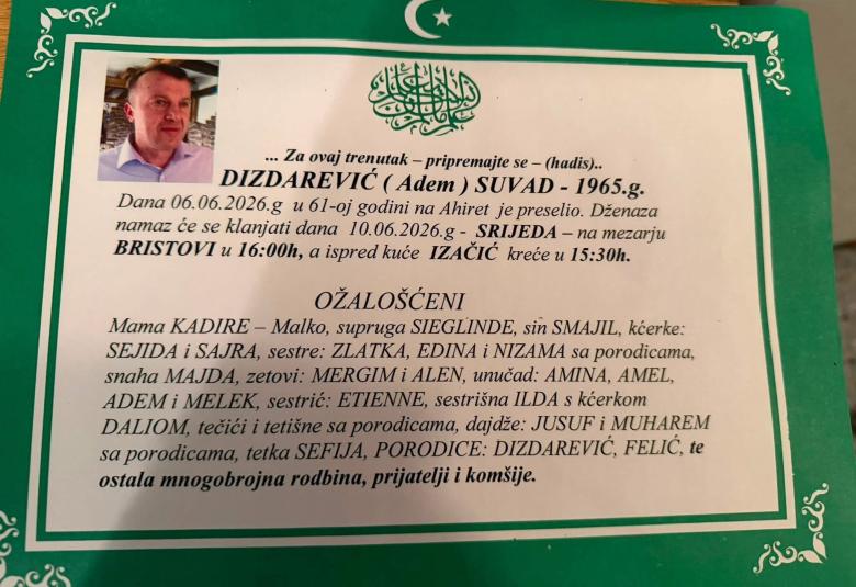 Dizdarević (Adem) Suvad