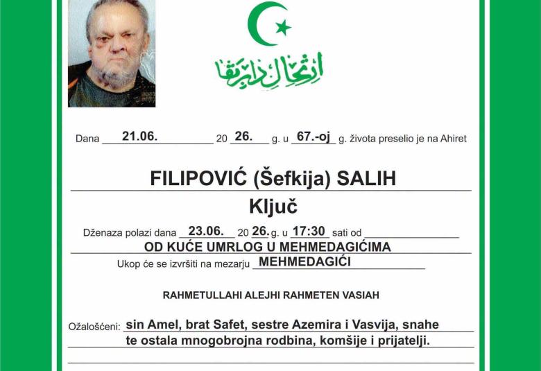 Filipović (&Scaron;efkija) Salih