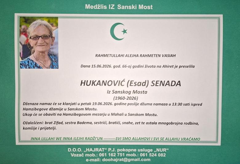 Hukanović (Esad) Senada
