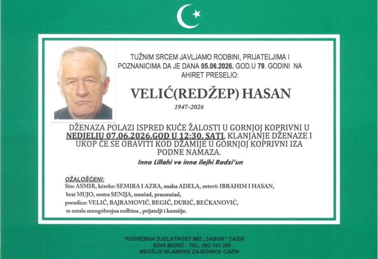 Velić (Redžep) Hasan