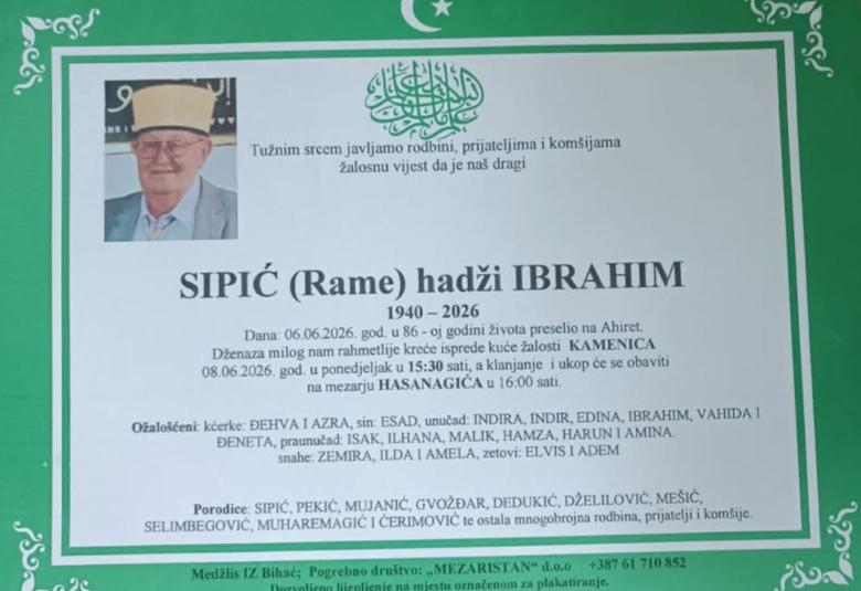 Sipić (Rame) hadži Ibrahim