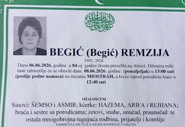 Begić (Begić) Remzija