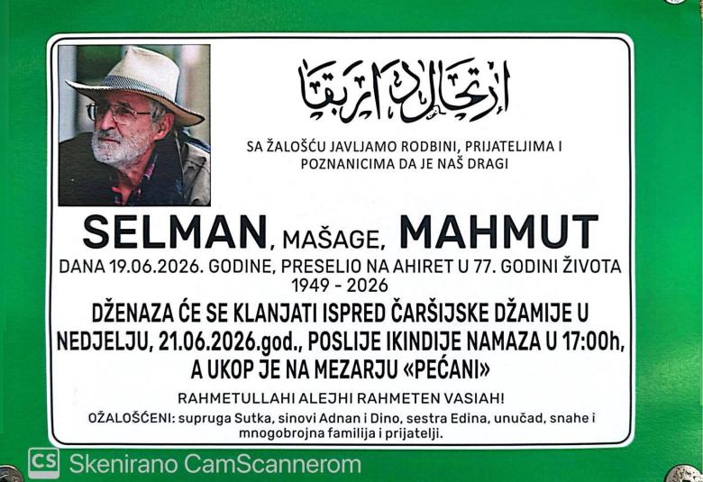 Selman (Ma&scaron;age) Mahmut
