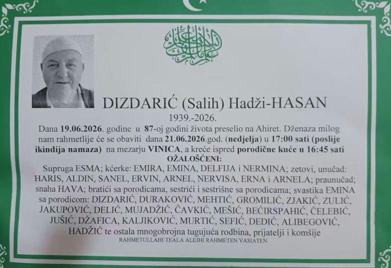 Dizdarić (Salih) Hadži-Hasan