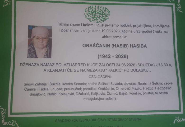 Ora&scaron;čanin (Hasib) Hasiba
