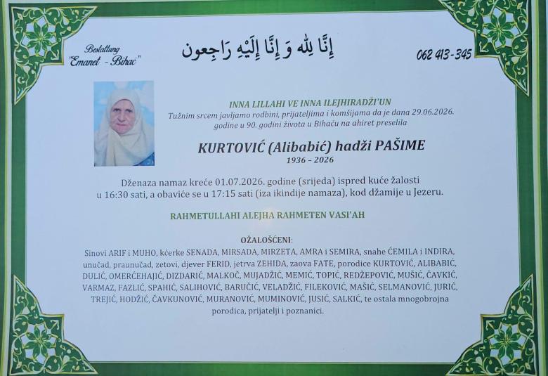 Kurtović (Alibabić) hadži Pa&scaron;ime