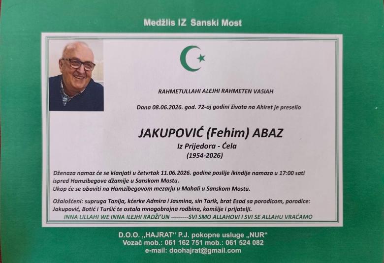 Jakupović (Fehim) Abaz