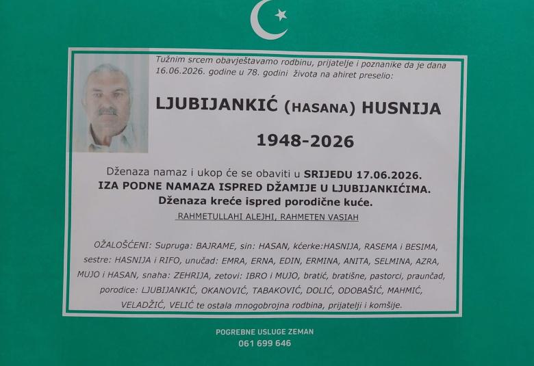 Ljubijankić (Hasana) Husnija