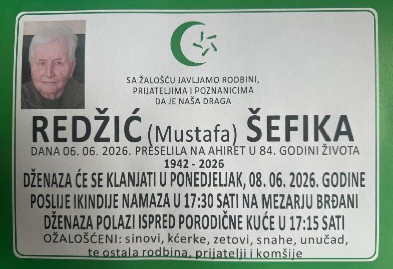 Redžić (Mustafa) &Scaron;efika