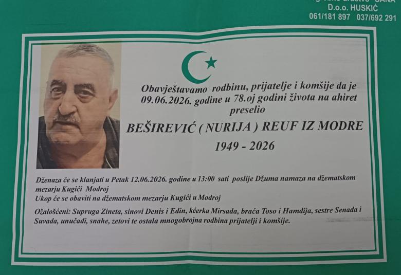 Reuf Be&scaron;irević (Nurija)