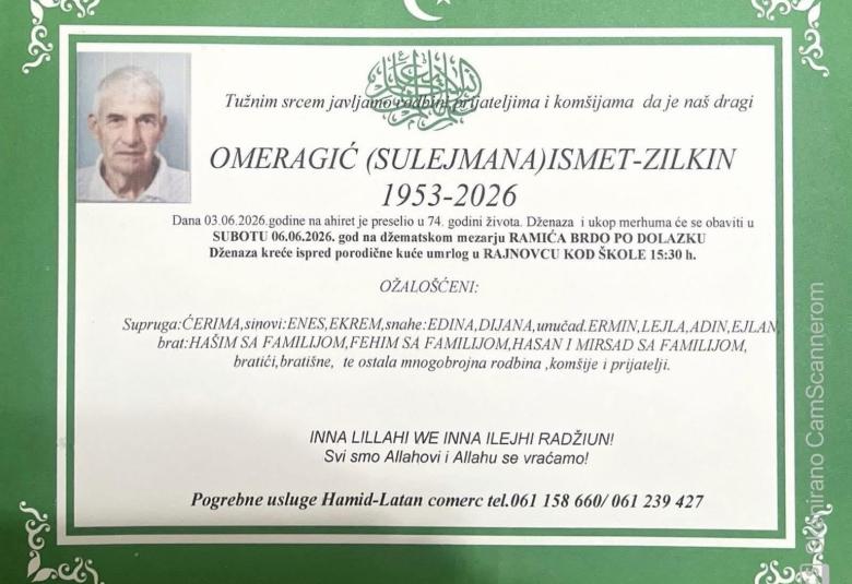  Omeragić Ismet &ndash; Zilkin