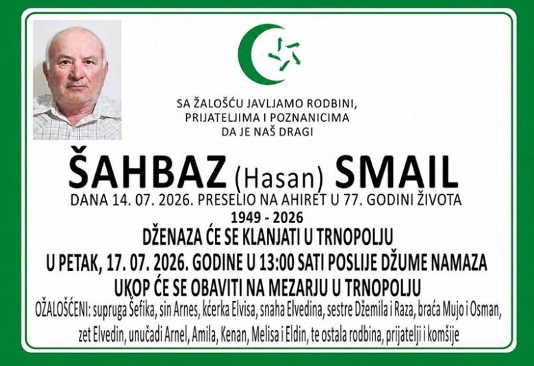 &Scaron;ahbaz (Hasan) Smail