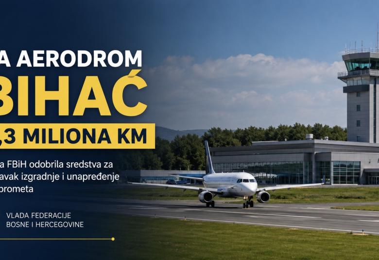 Aerodrom Bihac ilustracija cazin net