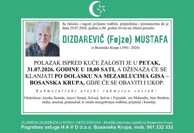 Dizdarević (Fejze) Mustafa