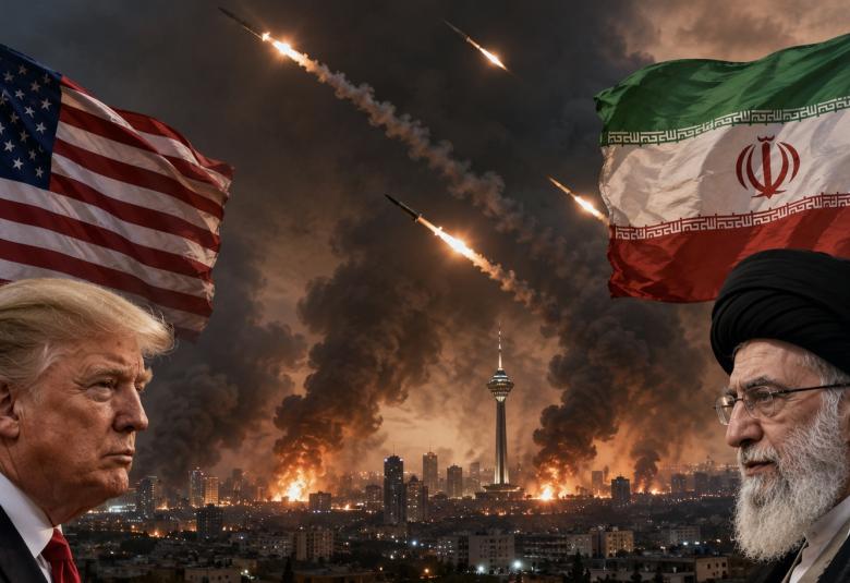 Trump Teheran Ilustracija Cazin.net