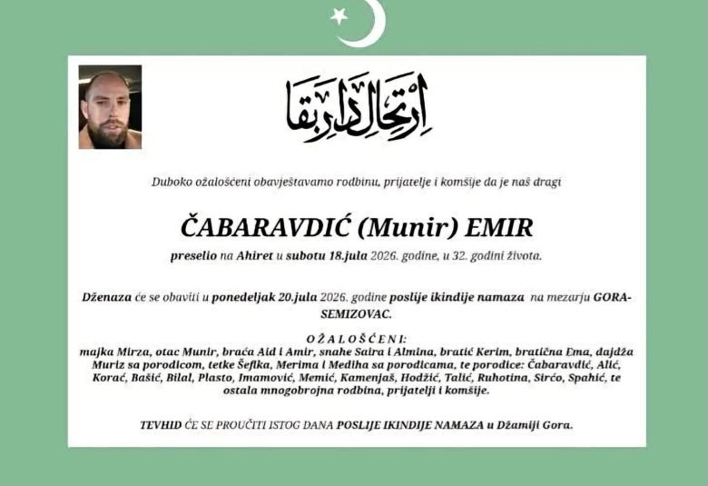 Čabaravdić (Munir) Emir