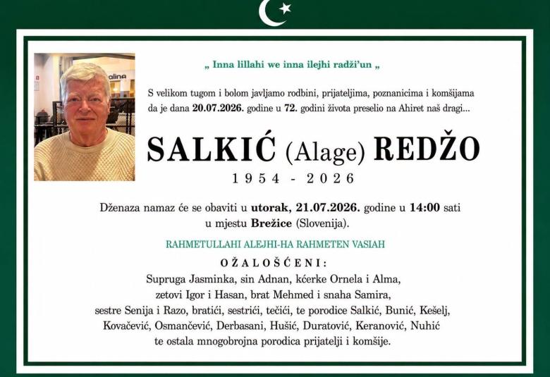 Salkić (Alage) Redžo