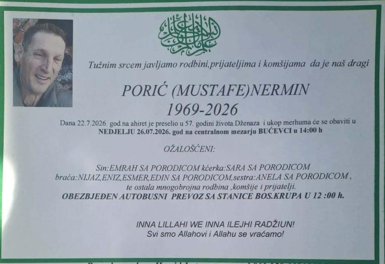 Porić (Mustafe) Nermin