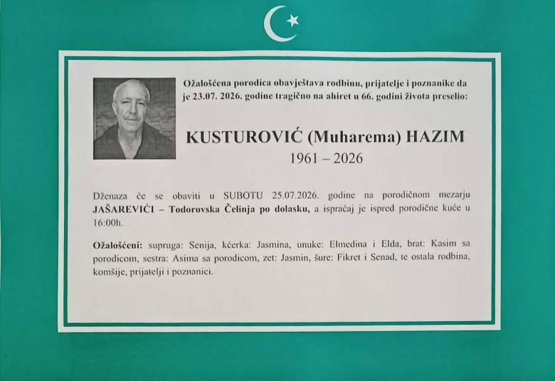 Kusturović (Muharema) Hazim