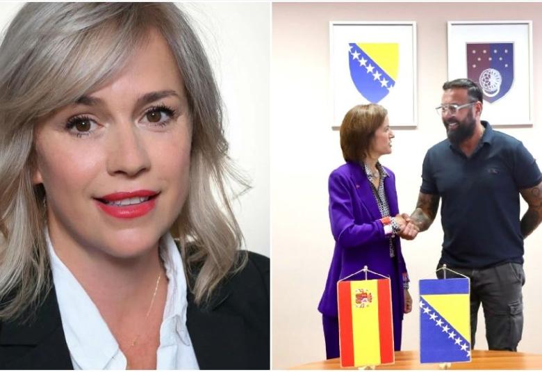 Perović kritikovala Magodu. Facebook - Vlada KS