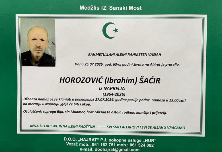 Horozović (Ibrahim) &Scaron;aćir