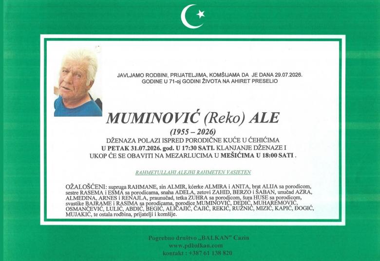 Muminović (Reko) Ale