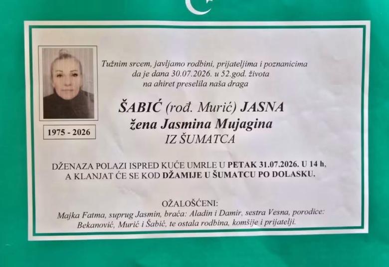 &Scaron;abić (rođ. Murić) Jasna