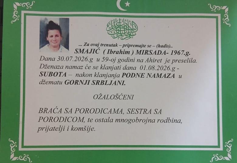 Smajić (Ibrahim) Mirsada 