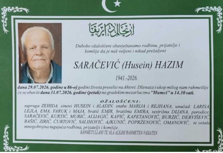 Saračević (Husein) Hazim