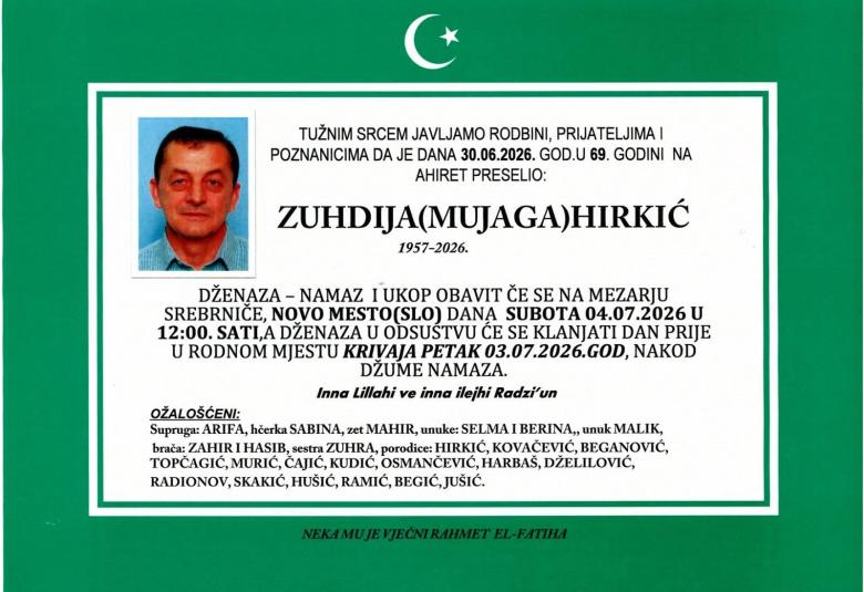 Zuhdija (Mujaga) Hirkić