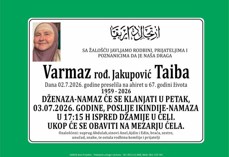 Varmaz rođ. Jakupović Taiba