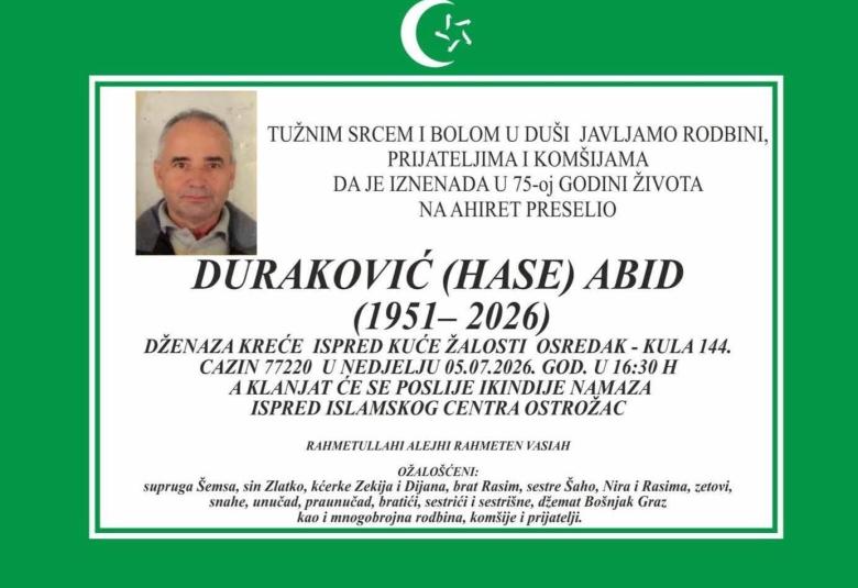 Duraković (Hase) Abid