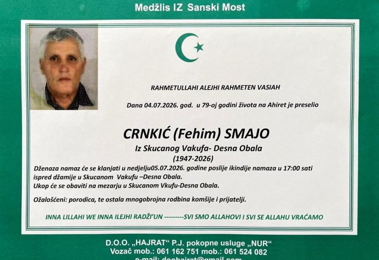 Crnkić (Fehim) Smajo